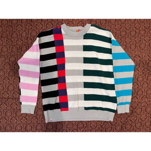 LEGO x Target Men's Sweater XL Tall XLT Colorblock Primary Colors Knit Pullover